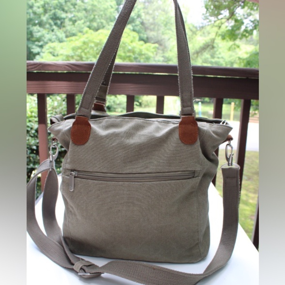 Travel on RFID Travel tote/satchel bag - Picture 4 of 15